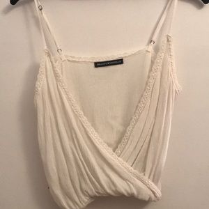 Brandy Melville boho cross tank top